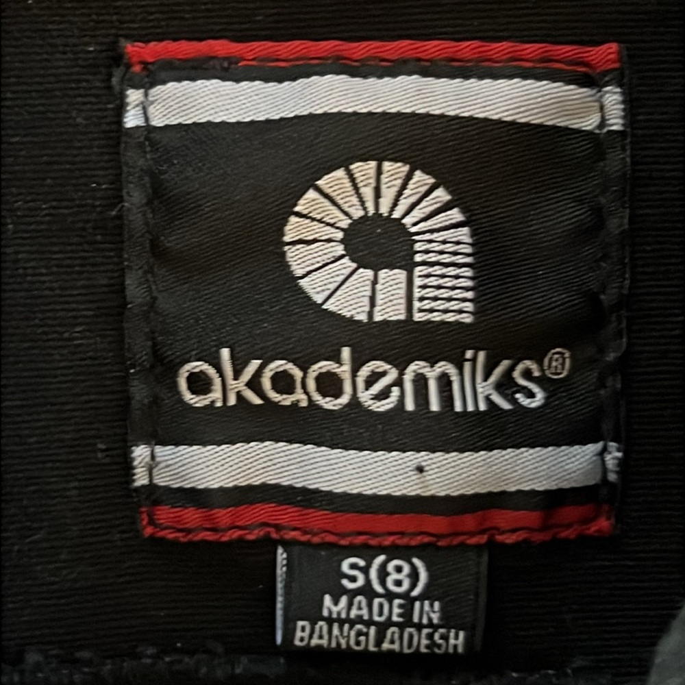 NWOT Akademiks Painted Graffiti Kids Black Jeans Jacket - Picture 2 of 6